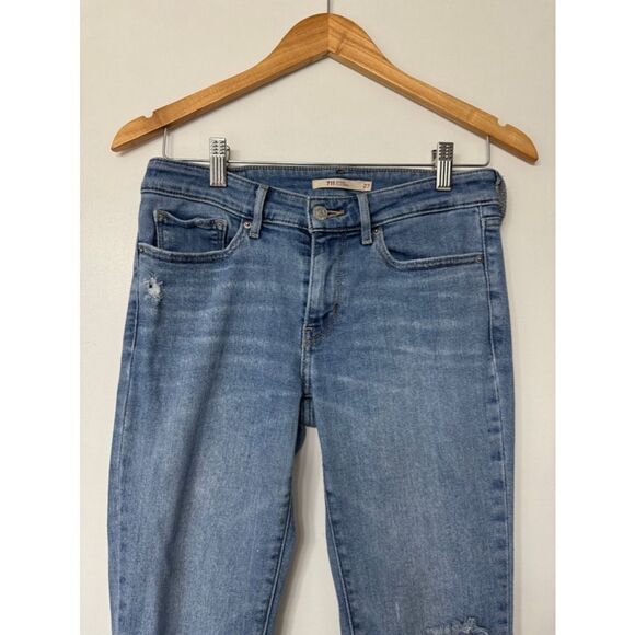 Levi's Women's Jeans Blue Size 27 - Picture 2 of 11